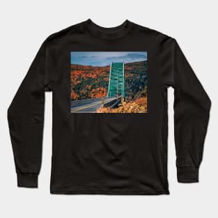 Seal Island Bridge in Autumn Long Sleeve T-Shirt